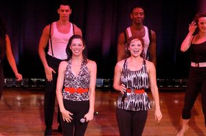 Erin Denman, Kristen Beth Williams, Steve Schepsi and James Brown III Photo